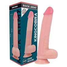 Comprar ROCKARMY Kingcobra Dildo Realista – Silicona Líquida Para Experiencia Sensorial Única-Noxtic