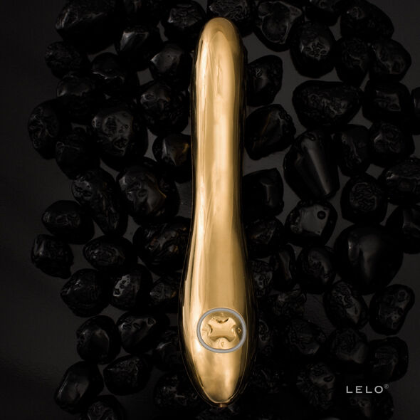 LELO INEZ Vibrador Gold Oro 24 Kilates – Masajeador Exquisito Con Diseño Elegante En Oro De 24 Kilates