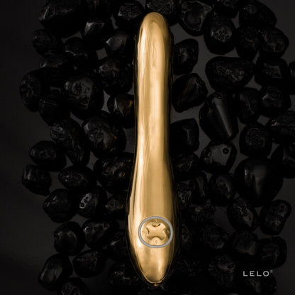 LELO INEZ Vibrador Gold Oro 24 Kilates – Masajeador Exquisito Con Diseño Elegante En Oro De 24 Kilates