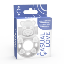 Comprar Casual Love Anillo Vibrador Conejito Transparente – Estimulador Flexible Para Mayor Placer-Noxtic