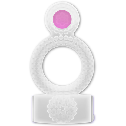 Comprar CASUAL LOVE Ring Double Pleasure – Anillo Transparente Para Disfrute Compartido-Noxtic