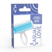 Comprar Casual Love Ring Tongue Vibrating Azul – Juguete Erótico Con Diseño Adaptable Para Placer Único-Noxtic