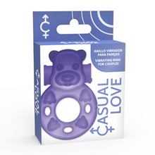 Comprar Casual Love Anillo Vibrador Conejito Lila – Estimulador Flexible Para Aumentar el Placer-Noxtic