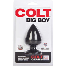CALEXOTICS Colt Big Boy Nero – Plug anale in silicone medico per comfort ed esplorazione sensuale