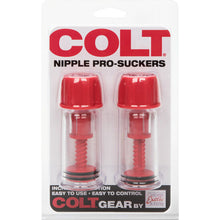 Comprar CALEXOTICS Colt Ventosas Succionadoras Para El Pezón Rojo – Aumento De Sensibilidad Con Diseño Elegante-Noxtic