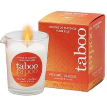 Comprar RUF Taboo Vela De Masaje Para Ella Nectarina – Aceite Natural Con Aroma Delicado Para Momentos Sensoriales-Noxtic