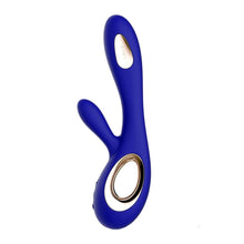 Comprar LELO Soraya Wave Vibrador Rabbit Midnight Azul – Estimulación Dual Con Tecnología WaveMotion-Noxtic