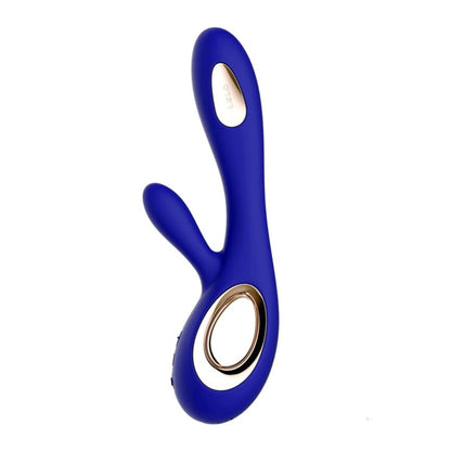 Comprar LELO Soraya Wave Vibrador Rabbit Midnight Azul – Estimulación Dual Con Tecnología WaveMotion-Noxtic
