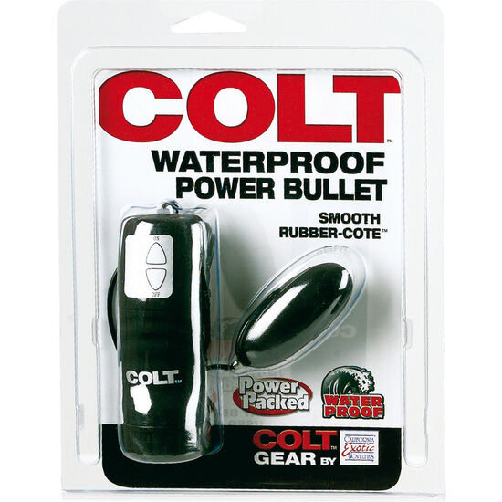 CALEXOTICS Colt Waterproof Power Bullet – Estimulador Potente Con Cuatro Modos De Vibración