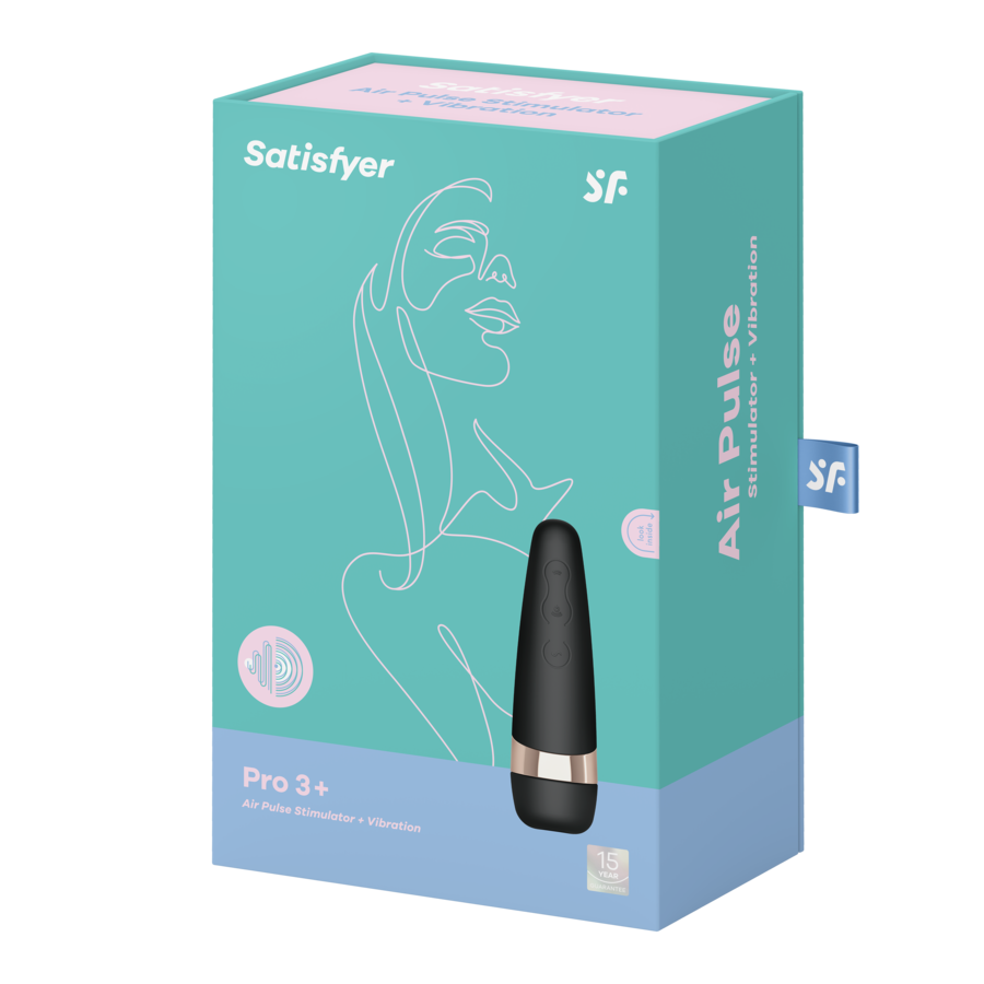 Satisfyer Pro 3 Vibration 2020 – Stimolatore senza contatto con pulsazioni innovative