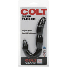 Comprar CALEXOTICS Colt Deep Vibrador Anal Flexible Negro – Diseño Ergonómico Para Una Estimulación Confortable-Noxtic