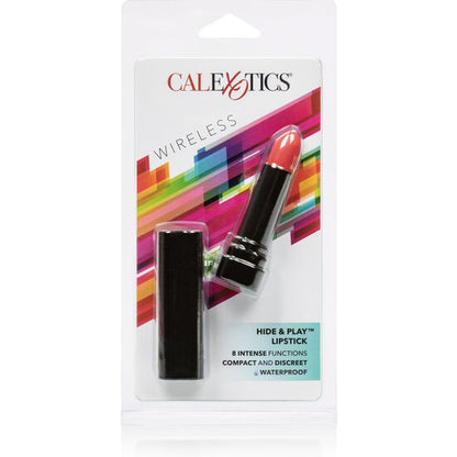 Comprar CALEXOTICS Hide & Play Estimulador Pintalabios Rojo – Diseño Discreto Para Placer Intimo Elegante-Noxtic