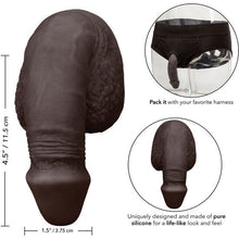 Comprar CALEXOTICS Packing Penis De Silicona 12.75cm Negro – Diseño Suave Con Comodidad Para Uso Prolongado-Noxtic