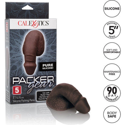 Comprar CALEXOTICS Packing Penis De Silicona 12.75cm Negro – Diseño Suave Con Comodidad Para Uso Prolongado-Noxtic