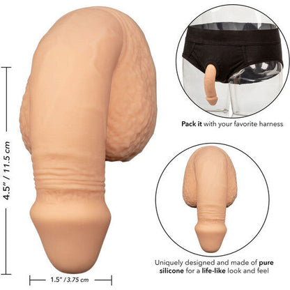 Comprar CALEXOTICS Packing Penis De Silicona 12.75cm Natural – Diseño Realista Para Comodidad Prolongada-Noxtic