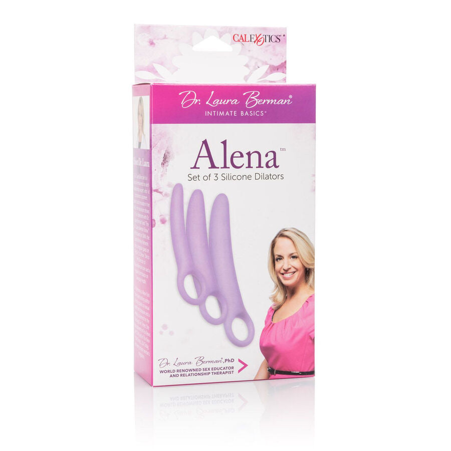 CALEXOTICS Alena Set De 3 Dilatadores Vaginales De Silicona – Progresivo Para Comodidad Y Bienestar Pélvico