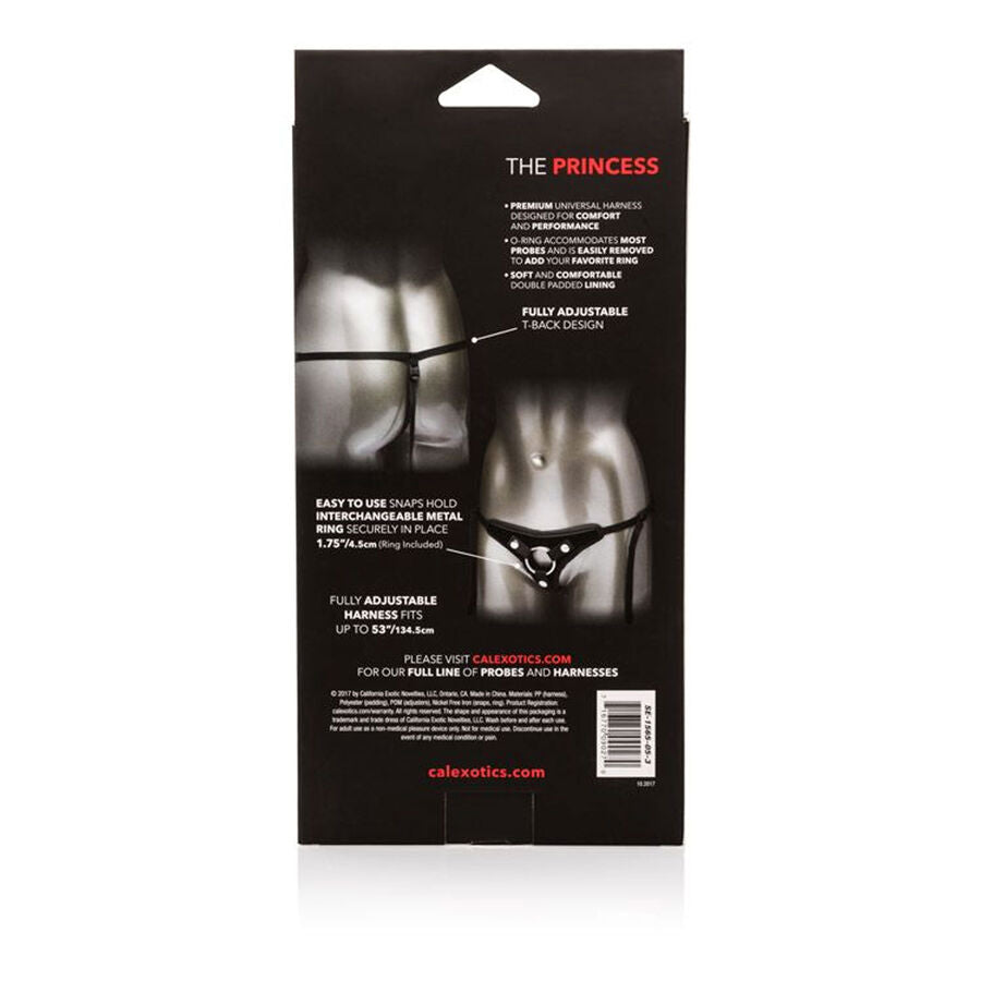 CALEXOTICS Royal The Princess Harness Taglia Unica – Design in morbido velluto per comfort e stile