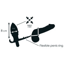 Comprar ADDICATED TOYS Plug Anal Con Anilla Doble Negro – Estimulación Con Diseño Innovador Para Placer Único-Noxtic