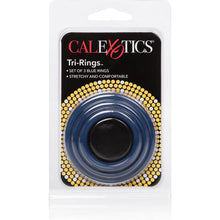 Comprar CALEXOTICS Set Tres Anillas Azules – Conjunto Versátil Para Mejorar Tu Placer Intimo-Noxtic