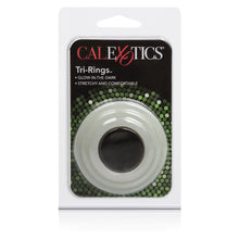 Comprar CALEXOTICS Set Tres Anillas Brillo En La Oscuridad – Estimulación Sensible Con Diseño Innovador Para Mayor Placer-Noxtic