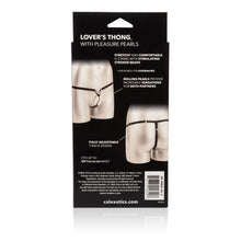 Comprar CALEXOTICS Lovers Tanga Con Perlas De Placer – Ropa Íntima Elegante Con Diseño Sensual Y Confortable-Noxtic