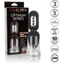 CALEXOTICS Get Hard Head Pump Set – Bomba Automática Para Experiencia Mejorada De Placer