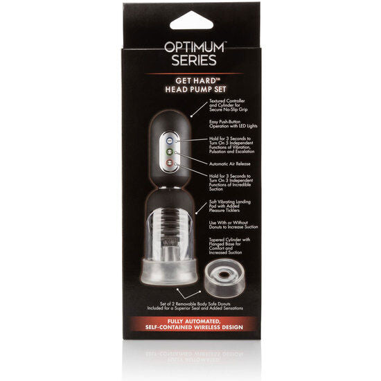 Comprar CALEXOTICS Get Hard Head Pump Set – Bomba Automática Para Experiencia Mejorada De Placer-Noxtic