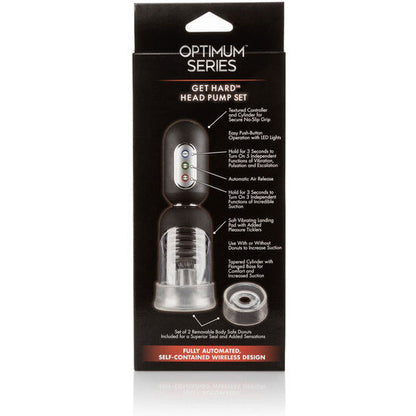 Comprar CALEXOTICS Get Hard Head Pump Set – Bomba Automática Para Experiencia Mejorada De Placer-Noxtic