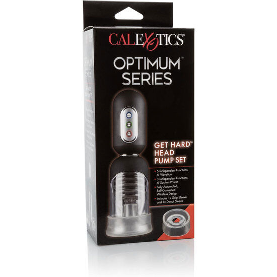 Comprar CALEXOTICS Get Hard Head Pump Set – Bomba Automática Para Experiencia Mejorada De Placer-Noxtic