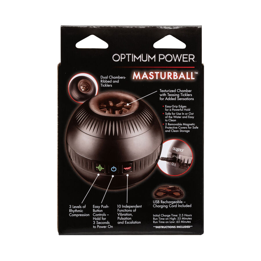 Comprar CALEXOTICS Optimum Power Masturbador Masculino – Dispositivo Con 10 Funciones De Vibración Y Compresión Personalizable-Noxtic