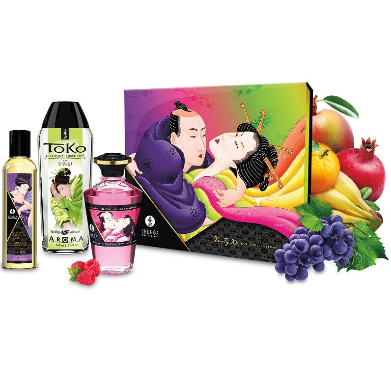 Kit collezione SHUNGA Fruity Kisses: un'esperienza sensoriale al gusto di frutta per momenti intimi