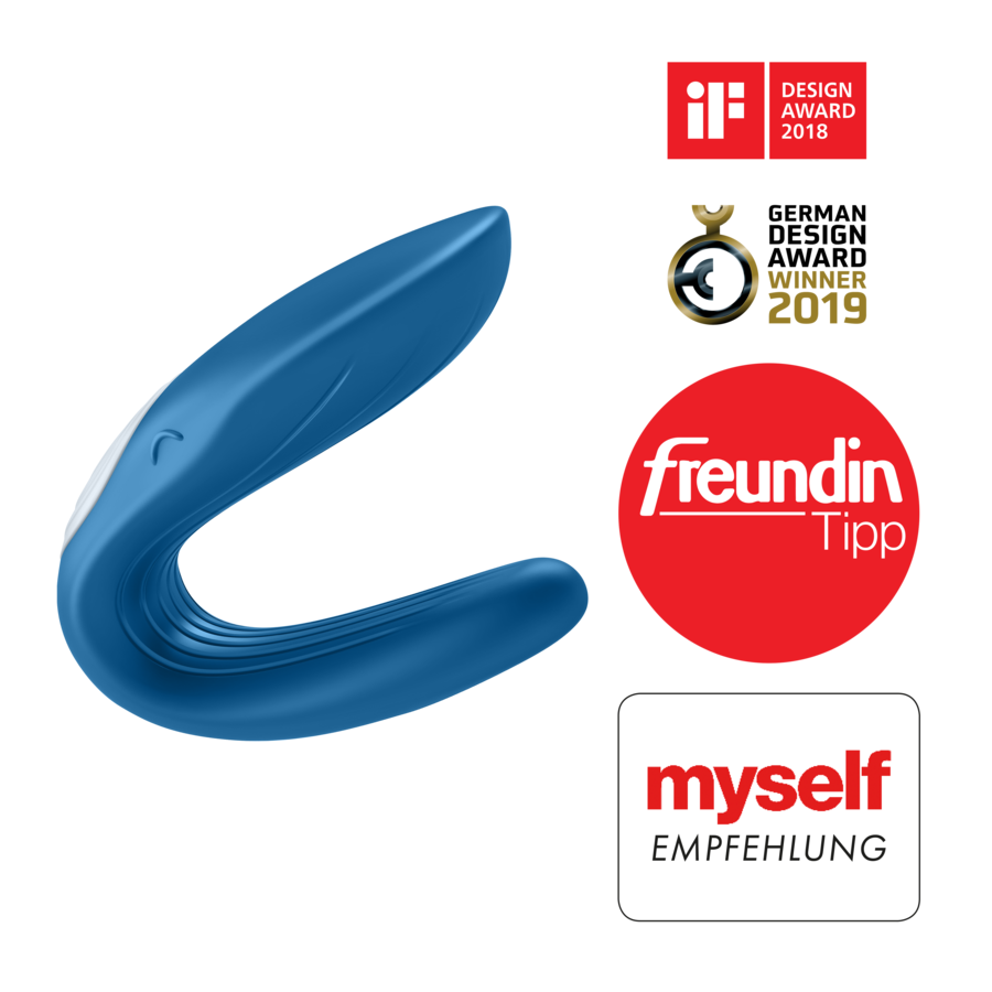 Satisfyer Partner Toy Whale – Vibrador Ergonómico Para Placer Compartido