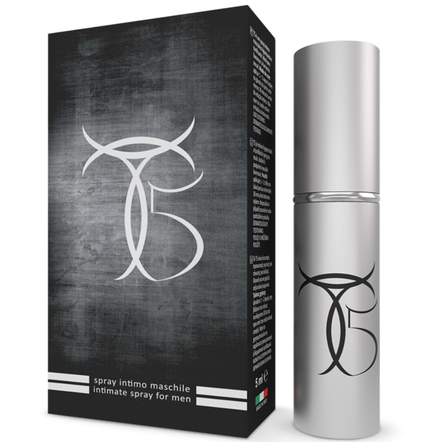 Comprar INTIMATELINE T5 Spray Retardante Para Hombres 5 ML – Spray Innovador Con Extractos Naturales Para Mayor Duración-Noxtic