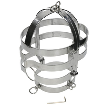 Comprar Metal Hard Máscara Con Collar De Acero – Diseño Elegante Para Prácticas De Dominación Segura-Noxtic
