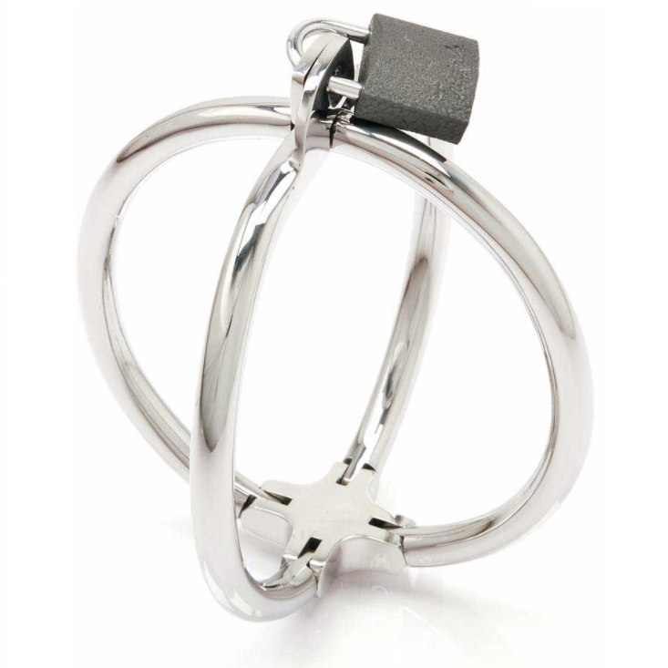Comprar METAL HARD Criss Cross Restricciones De Acero Inox – Diseño Elegante Para Una Experiencia Segura-Noxtic