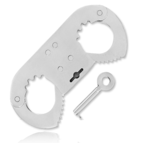 Comprar Metal Hard Thumb Cuff – Esposas De Metal Para Experiencias Sensacionales-Noxtic
