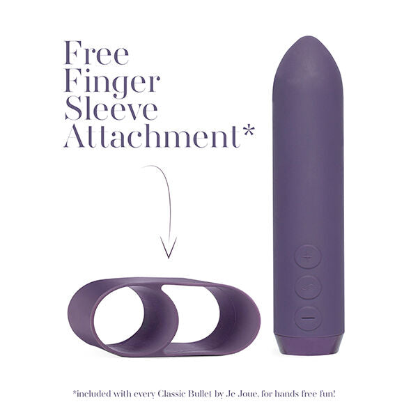 JE JOUE Classic Vibrating Bullet – Design ergonomico con vibrazione potente