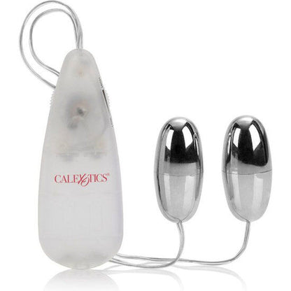 Comprar CALEXOTICS Balas Vibradoras Doradas Duo Silver – Diseño Elegante Para Placer Intenso-Noxtic