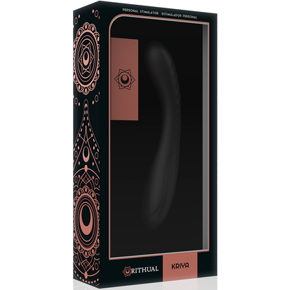 RITHUAL - KRIYA RECHARGEABLE G-SPOT STIMULATOR BLACK