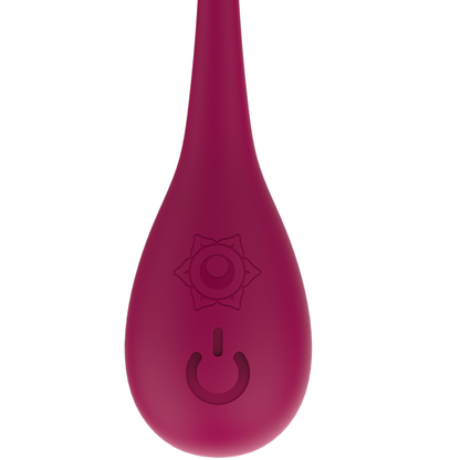 Rithual Nisha Palline di Kegel Ricaricabili Orchidea – Silicone Medico Ipoallergenico per il Benessere Sessuale