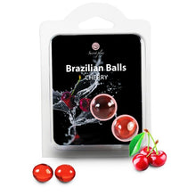 Comprar SECRETPLAY Brazilian Balls Cereza Set – Lubricante Saborizado Ideal Para Masajes Sensuales-Noxtic