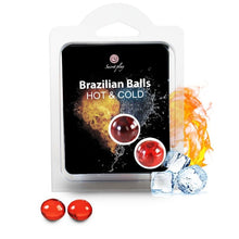 Comprar SECRETPLAY Brazilian Balls Efecto Calor y Frío – Juguete Erótico Para Sensaciones Únicas-Noxtic