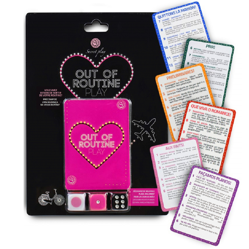Comprar SECRETPLAY Out Of Routine Play – Juego Divertido Para Romper La Rutina Con Amigos-Noxtic