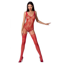 Comprar Passion Woman BS074 Bodystocking Talla Única Rojo – Diseño Elegante Para Resaltar Tu Sensualidad-Noxtic