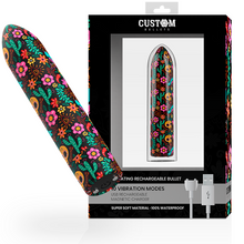Comprar Custom Bullets Bala Recargable Skull – Diseño Elegante Con 10 Intensidades De Placer-Noxtic