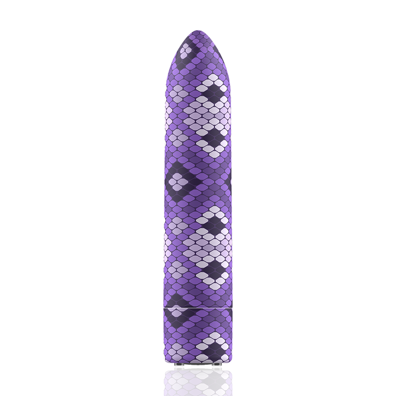 Proiettili personalizzati ricaricabili Purple Snake Bullet – Design ergonomico con 10 intensità di piacere
