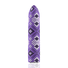 Proiettili personalizzati ricaricabili Purple Snake Bullet – Design ergonomico con 10 intensità di piacere