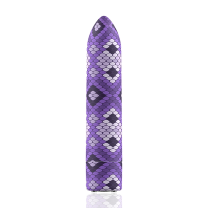 Proiettili personalizzati ricaricabili Purple Snake Bullet – Design ergonomico con 10 intensità di piacere