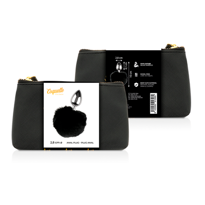 Coquette Chic Desire – Plug anale in metallo dal design elegante per un piacere sofisticato