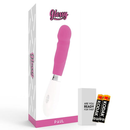 Comprar GLOSSY Paul Vibrador Rosa – Diseño Ergonómico Con Silicona Médica Suave-Noxtic